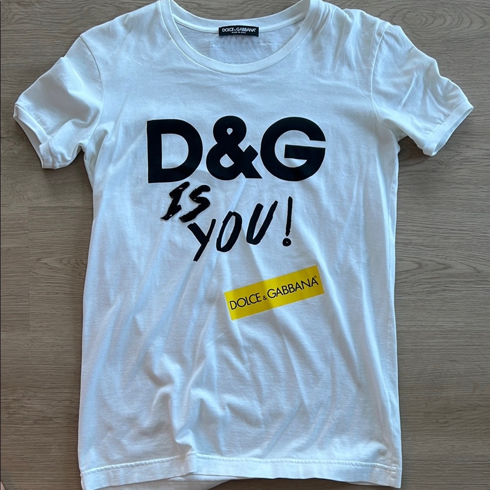 Dolce & Gabbana Kids White T-Shirt